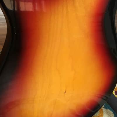 Teisco 4 Pickup 60's Sunburst image 9