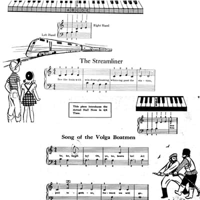 Supplementary Piano Course with Melody All The Way 1949 Edition image 2
