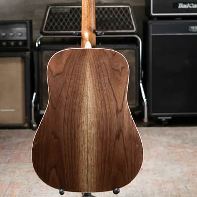 Martin Custom Shop Dreadnought Acoustic Guitar - Black Walnut with Hardshell Case image 10