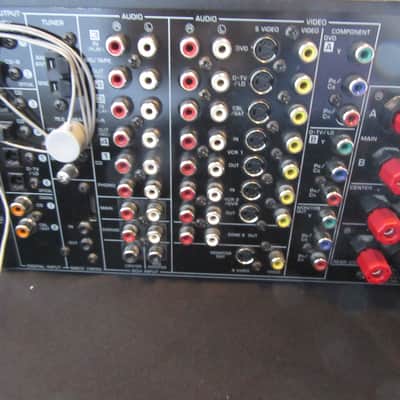 Vintage Yamaha RX-V800 music system Remote and instructions 100W per channel image 15