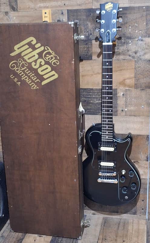 1980 Gibson Sonex-180 Deluxe W/OHSC - Ebony - image 1
