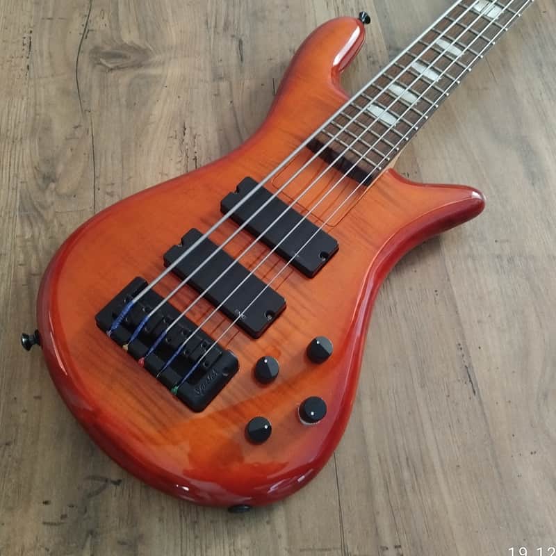 2017 – 2019 Spector ReBop 5 DLX Ultra Amber Burst