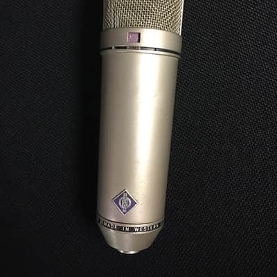 Neumann U 87 Large Diaphragm Multipattern Condenser Microphone 1967 - 1985 Nickel image 2