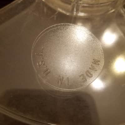 Ampex 7" R2R Take-up Supply Classic Reel Empty 1950s Clear Plastic image 3