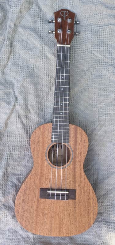 Teton TC003E Mahogany Concert Ukulele w/Electronics Natural image 1