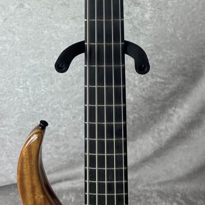 Harley Benton BZ-5000 Deluxe 5 String bass guitar with bag image 7
