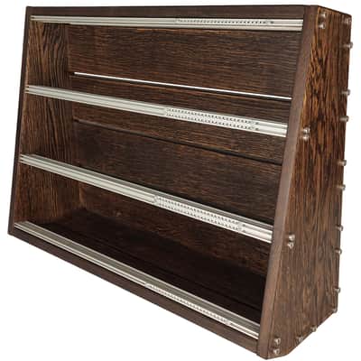 9U / 104hp Eurorack case EVA • Dark oak • Rails + M3 nuts • Unpowered image 5