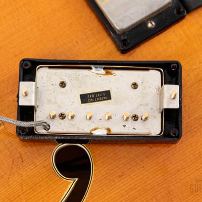 1969 Gibson Super 400 CES Vintage Archtop Electric Guitar Natural w/ T Tops & 1950s Lifton Case image 20