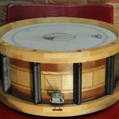 Dema Drums Custom Snare 14x6.5 all wood image 3