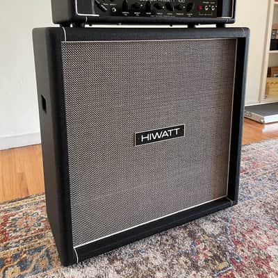 Hiwatt DR103 Custom 100 + Matching SE4123 4x12 2022 - Black image 2