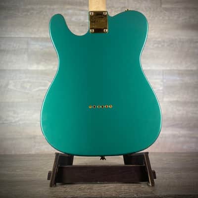 Squier 40th Anniversary Telecaster Gold Edition - Sherwood Green Metallic - USED image 6