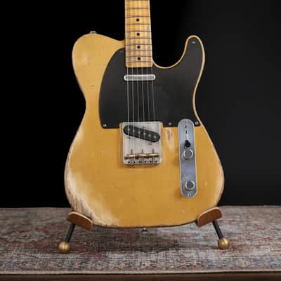 Nacho Guitars - Early ’50s Blackguard Telecaster - 2020 - Aged BSB, Nitro - Mint Condition image 4