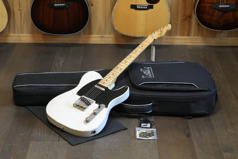 LSL T-Bone Electric Guitar Aged Blonde + OGB image 1
