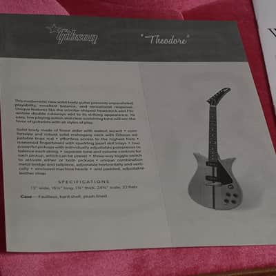Gibson Archieve Series Theodore Cherry VOS NH 2022 image 14