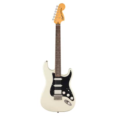 Squier Classic Vibe '70s Stratocaster HT HSS - Olympic White w/Indian Laurel FB image 2