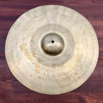 Rare ZILDJI Vram / Zildjian K Constantinople 16” Hi-hat Vintage 20s - ca 100 years old image 4