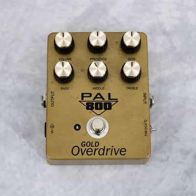 PedalPalFx PAL 800 GOLD Overdrive - Gold image 1