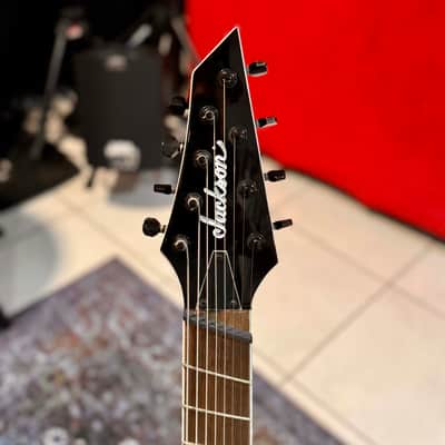 Jackson X Series SLAT8 MS Soloist Archtop with Laurel Fretboard 2019 - Present - Gloss Black image 5