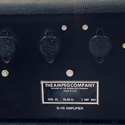 Ampeg G-115 Spring Reverb + Tremolo 1975 image 9