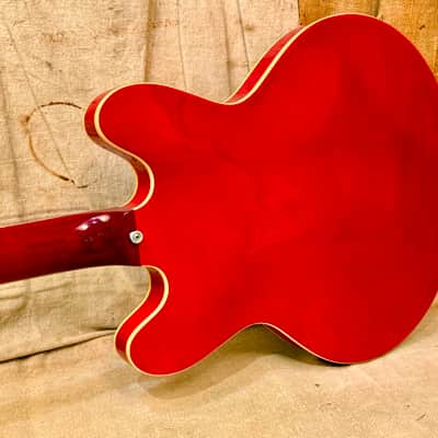 Epiphone Riviera MIK 2006 - Cherry w/Bigsby image 12