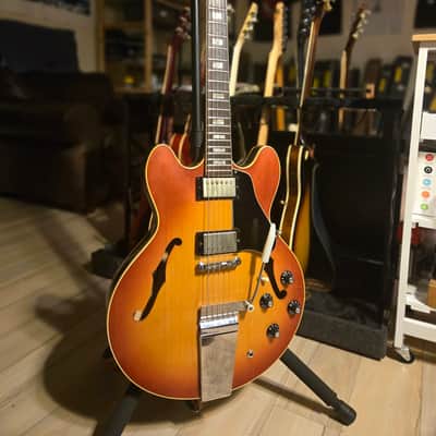 1972 Gibson ES-335TD Iced Tea Burst with Lyre Vibrola Bild 1