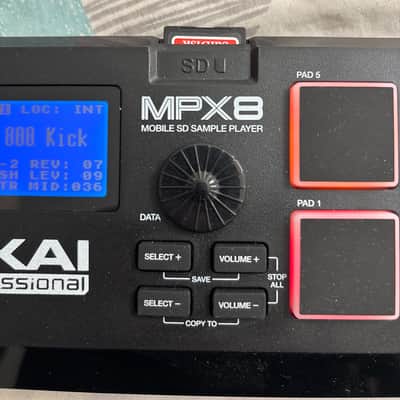 Akai MPX8 SD 2013 - Present - Black image 6