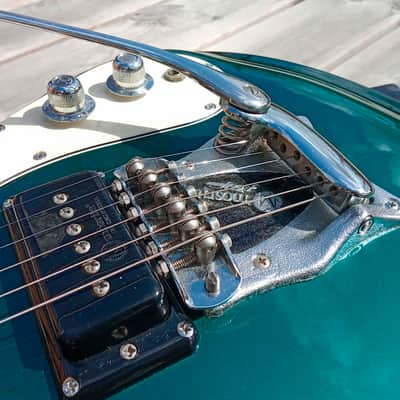 Mosrite Mark I "Ventures model" 1984 - blue ink image 9