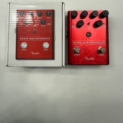 Fender Santa Ana Overdrive Boost Guitar Effect Pedal + Original Box image 1