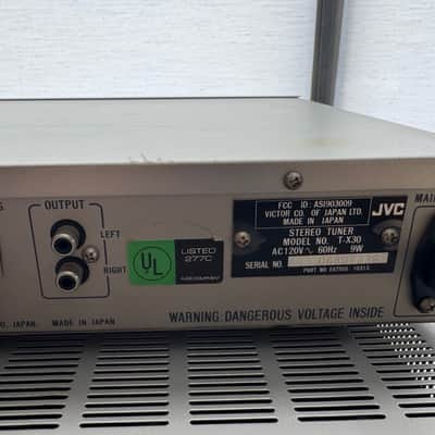 JVC A-X50 Stereo Amplifier Integrated Receiver & JVC T-X30 Tuner Tested Working image 14