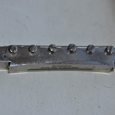 Gibson TUNE-O-MATIC BRIDGE 1960'S-1970'S - CHROME image 2