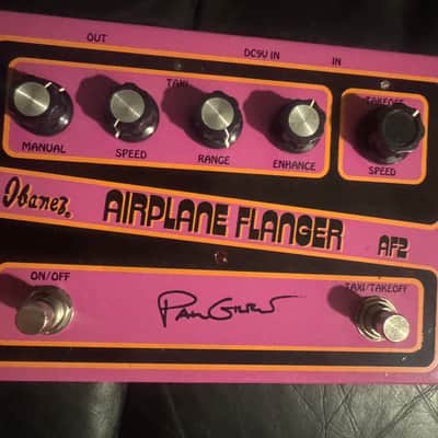 Ibanez AF2 Paul Gilbert Airplane Flanger 2010s - Purple image 5