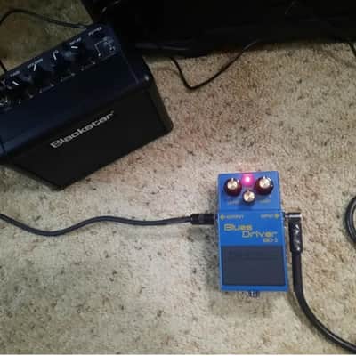 Boss BD-2 Blues Driver (Silver Label) 1995 - Present - Blue image 6