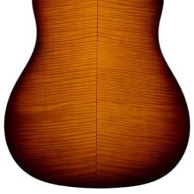 New Collings Custom CJ Full Body Sunburst w/Adirondack Top and Flame Maple Back & Sides #34529 image 4