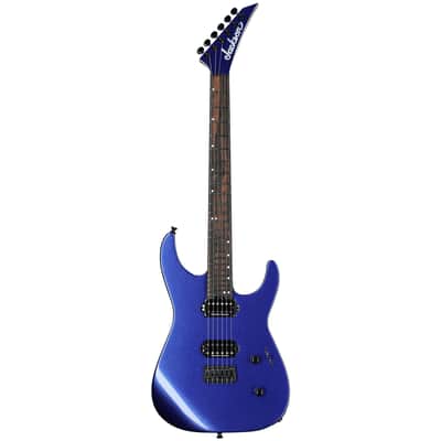 Jackson American Series Virtuoso HT Electric Guitar, (with Case), Mystic Blue image 3