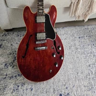 Gibson ES-335TD with Bigsby 1963 - Cherry image 1