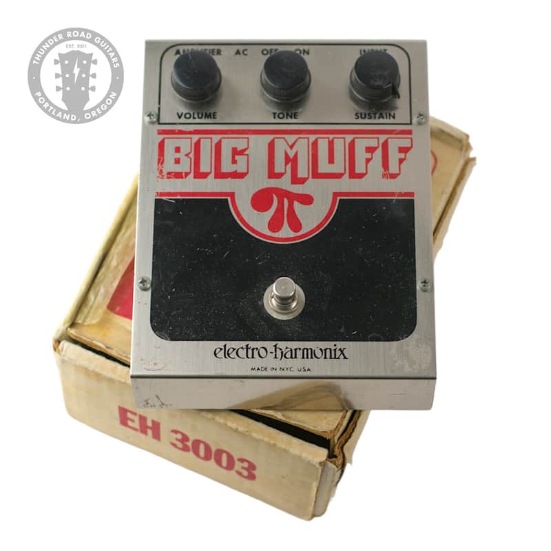 Electro-Harmonix Big Muff Pi V3 Op-Amp Model Red Switch image 1