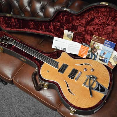 Taylor T3/B Natural 2011 (Flame Maple Top!) image 17