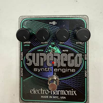 Electro Harmonix Super Ego Synth Engine Synthesizer Superego Guitar Effect Pedal image 2