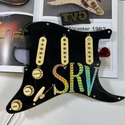 General Vintage Tone full Loaded pickguard SRV for Stratocaster ®️ GVT Austin E Specials pickups Handwound NOS image 2
