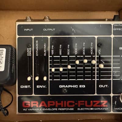Electro-Harmonix Graphic Fuzz Pedal | Reverb