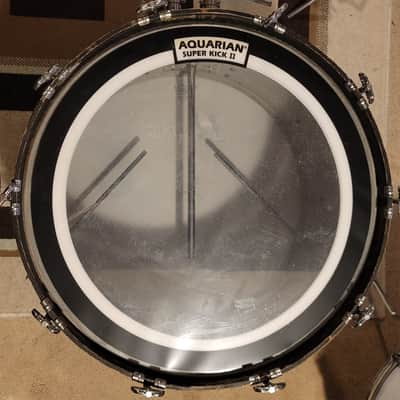 1974 ROGERS 9/72 FULLERTON SWIV-O-MATIC 5 PIECE KIT WHITE image 9