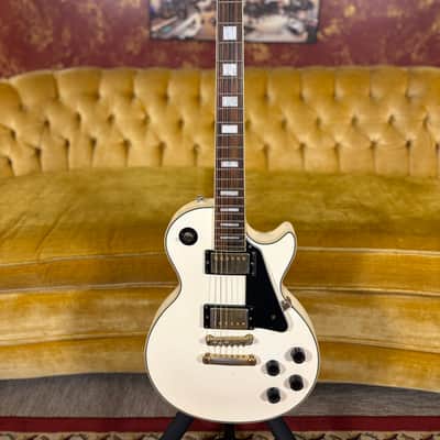 Epiphone Les Paul Custom Pro - White image 1