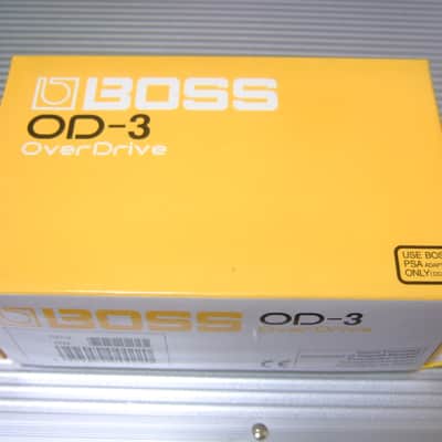 The First Month Aug 1997 Boss OD-3 OverDrive w/ Original Box & Manual (Silver Label) image 6