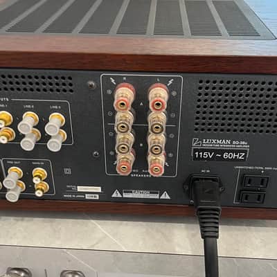LUXMAN SQ-38u VACCUM TUBE INTEGRATED AMPLIFIER in Excellent Condition image 10