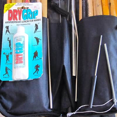 Drum Sticks, Brushes, Mallets, Stick Bag Lot image 1