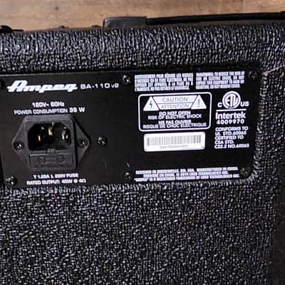 Ampeg BA-110 35-Watt 1x10" Bass Combo 2007 - 2013 - Black image 8