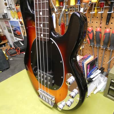 Ernie Ball Music Man Stingray Neck Through 2015 - Vintage Sunburst image 7