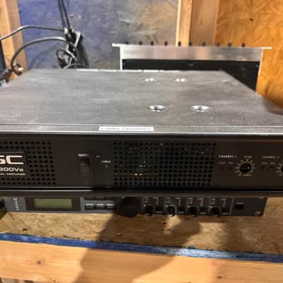 QSC CMX300VA 2-Channel Commercial Power Amplifier 2010s - Black image 1