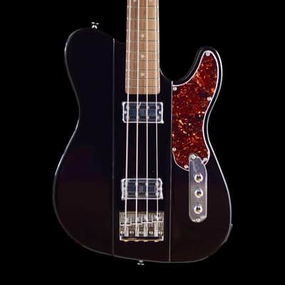 Shergold Telstar Standard Bass SBT14 in Black Gloss image 2