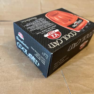 Danelectro Cool Cat Fuzz 2010s - Orange Very Good Condition 2nd Version V2 True Bypass NOS Mint in box with all papers image 16